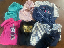 Lot of 10. Girls Fall Winter Clothes Disney Carters Jumping Beans 24 mo