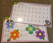 NEW Crayola Laminated Wipe-Clean Smart Mat Addition Ages 5+ - Springfield - US