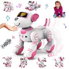 VATOS Remote Control Robot Dog Toy for Kids - Interactive Touch & Follow 17 F... - US