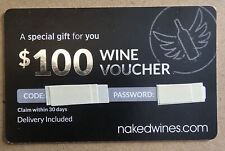$100 OFF Wine Voucher For Nakedwines.com