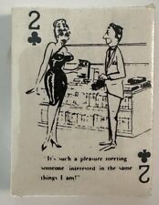 Vintage 1960’s Mini Comic Nude Playing Card Deck ~ Pin Up, NOS, Gag / Funny Gift