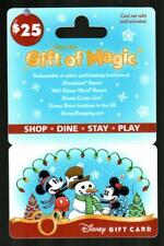 DISNEY Mickey & Minnie Building Snowman 2009 Gift Card ( $0 - NO VALUE ) V1