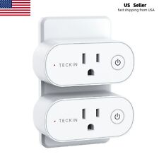 2Pack Smart Plug Wifi Switch Socket Outlet Compatible with Alexa GoogleAssistant - Los Angeles - US