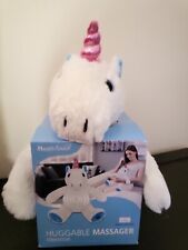 Health Touch Huggable Massager Unicorn - White and Pink - New! - Edison - US