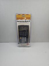 Construction Master 5 Calculator Brand NEW !!!