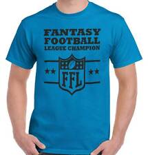 Fantasy Football Champion Sports Draft Team Mens Short Sleeve Crewneck Tee