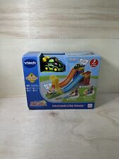 VTech Go! Go! Smart Wheels 3-in-1 Launch & Play Raceway 1-5 Yrs Melodies Sound - Spring - US