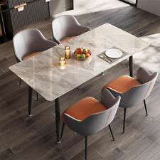 Slate Dining Table Rectangular Kitchen Desk Breakfast Furniture for 6-Person - Mumbai - India