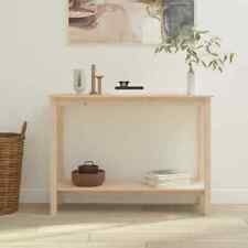 Console Table 110x40x80 cm Solid Wood Pine