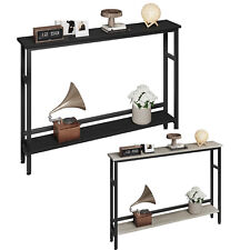 2Tier Narrow Sofa Table Console Table with Adjustable Shelf for Home Living Room - Mumbai - India