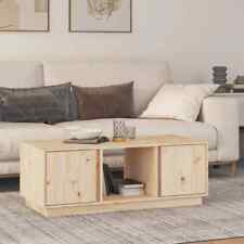 Coffee Table 110x50x40 cm Solid Wood Pine