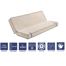 Very firm mattress for all click clac + alese - 10 cm - sitting cut 60 cm - 5