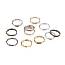 Open Jump Ring Double Loops Split Rings Connector For Jewelry Making Accessories