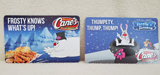 RAISING CANE'S Frosty the Snowman Gift Card & Sleeve (No $ Value) Christmas 2018