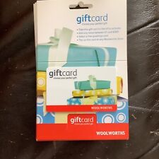 Woolworths Gift Cards Presents x 8, On Card, No Value Collectors Item New Unused