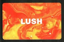 LUSH Swirling Shades of Yellow and Orange Gift Card ( $0 )