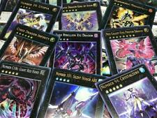 YuGiOH XYZ MONSTER CARDS COLLECTION LOT! ALL HOLOGRAPHIC! + Bonus Gift