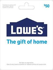 Lowe's $50 Gift Card