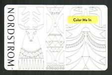 NORDSTROM Christmas, Color Me In ( 2016 ) Gift Card ( $0 )