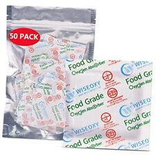 300CC 50 Packs Oxygen Absorbers for Food Storage, Food Grade 300CC-50 PACK