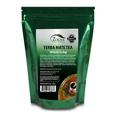 Yerba Mate Tea Bags Mega Pack 100 Tea Bags - All-Natural Premium Herbal Tea