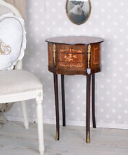 Baroque dresser wall table inlays furniture console side table wooden dresser antique