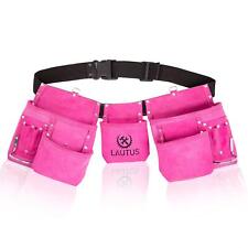 LAUTUS Pink Tool Belt/Pouch/Bag, Carpenter, Construction, Framers, Electrician |