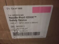 (CASE OF 1,000) CARDINAL HEALTH ED1815-NO DEVICE EDGE SAFETY EXP 06/22 (NEW) - Statesville - US