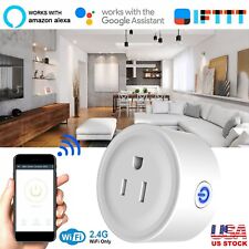 Smart Mini Wifi Plug Power Socket Timer Outlet Remote Control Google Home US - Buena Park - US