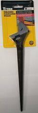 Titan Tools 209 8 in. Adjustable Construction Wrench