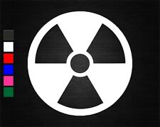 RADIOACTIVE VINYL DECAL STICKER CAR/VAN/DOOR/WALL/WINDOW/LAPTOP/TABLET