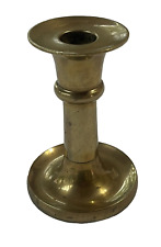 Brass Candleholder Solid Simple Elegant Minimalist Classic Design 5.5” VTG - Toronto - Canada