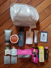 Mixed Beauty Hair Samples bareMinerals Benefit H2O Prada Candy Dermalogica +BAG