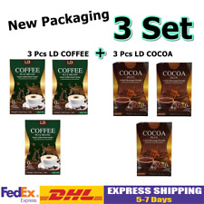 3X LD Cocoa Plus + 3X LD Coffee Plus Instant Powder Mix Drink Weight Management - Toronto - Canada