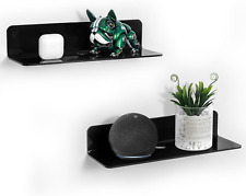 OAPRIRE Black Floating Shelves Set of 2 12 Inch Command Strip Shelf for Bedro... - Toronto - Canada