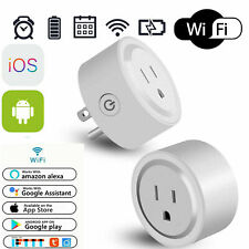 Smart WiFi Plug Socket Outlet Switch 10A APP Voice Control Amazon Google Home - CN