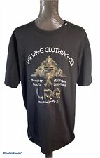 LRG Clothing Co Black Graphic Cotton Tshirt Mens Size XL