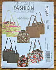 McCall's Fashion Accessories Pattern M5944 Tote Bags