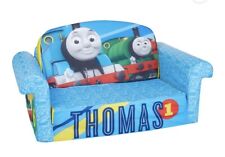 Marshmallow Furniture 2-in-1 Flip Open Couch Bed Kid's, Thomas Train COVER ONLY!