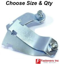 Rigid Pipe Clamp for Unistrut Channel Electro Galvanized Zinc Strut Choose Size - Redding - US