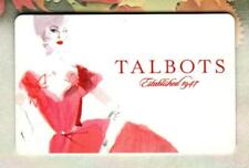 TALBOTS Woman in Red ( 2008 ) Gift Card ( $0 )