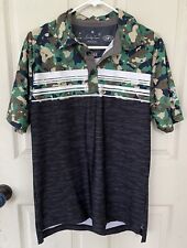 Oahu Golf Apparel x Sunday Crew Green Camo Men’s Small Polyester Spandex Blend