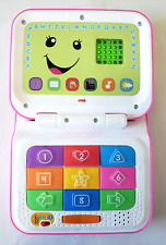 Fisher-Price Kids Pink Laugh & Learn Smart Stages Laptop Play Computer Toy WORKS - Cedar City - US