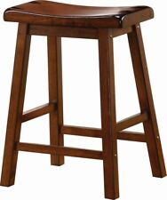 Wooden Counter Height Stools In Chestnut (Set of 2) - Toronto - Canada