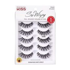 KISS Products So Wispy Lashes, 5 Pair (Package 5 Pairs (Pack of 1) Basic #11