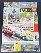 Faller Modelmaking Catalogue 1967 Language German Heavy On Slots Cars Products