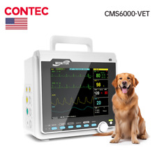 CONTEC Veterinary Patient Monitor ECG RESP SpO2 PR NIBP dual- channel TEMP USA - Elk Grove Village - US