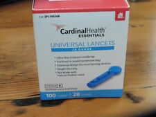 100 Cardinal Health Essentials Universal 30G Lancets Exp 08/2023 - Madera - US