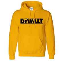 New Yellow DeWalt tools hoodie contractor professional construction tools racing