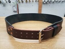 Hiddin Leather Tool Belt 3 Framing Carpenter Electrician Construction HeavyDuty"